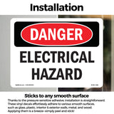 Portrait Electrical Hazard