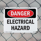 Portrait Electrical Hazard