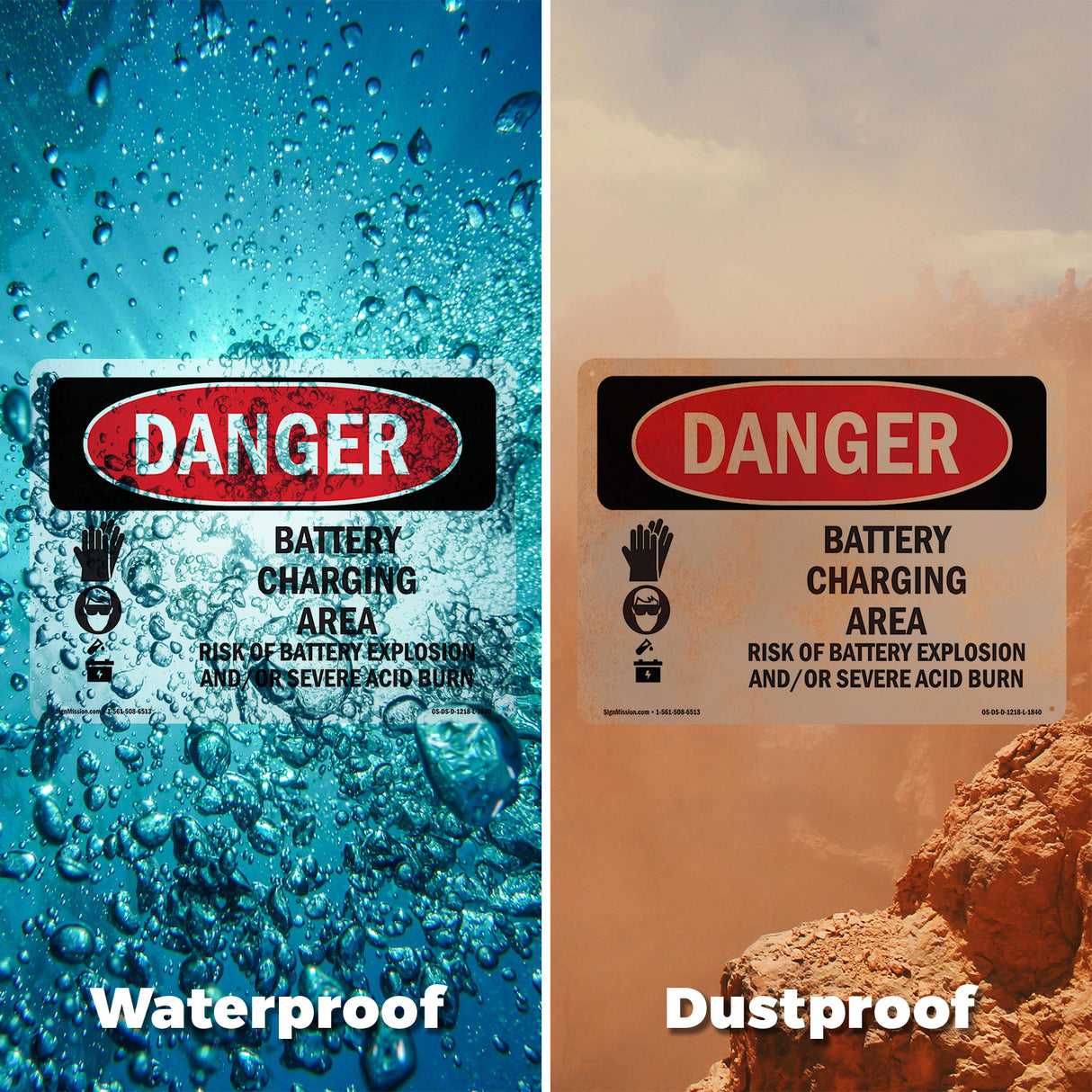 Battery Charging Area Risks