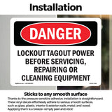 Lockout Tagout Power Servicing Repairing