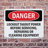 Lockout Tagout Power Servicing Repairing