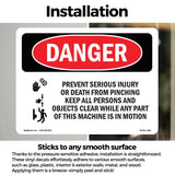 Prevent Serious Injury Pinching