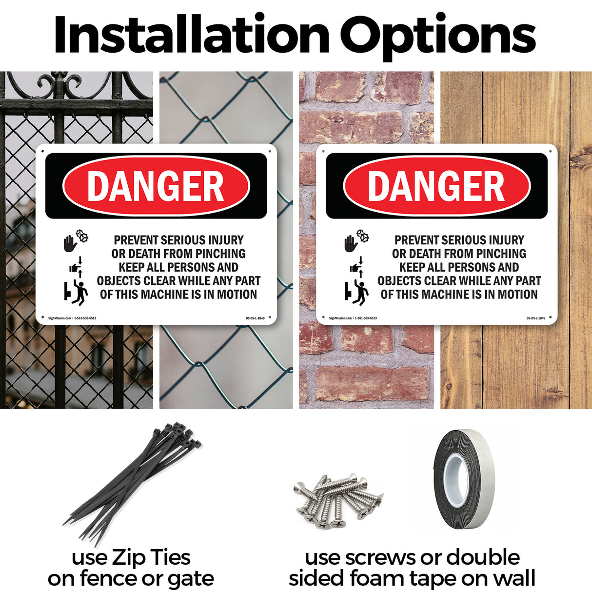 Prevent Serious Injury Pinching