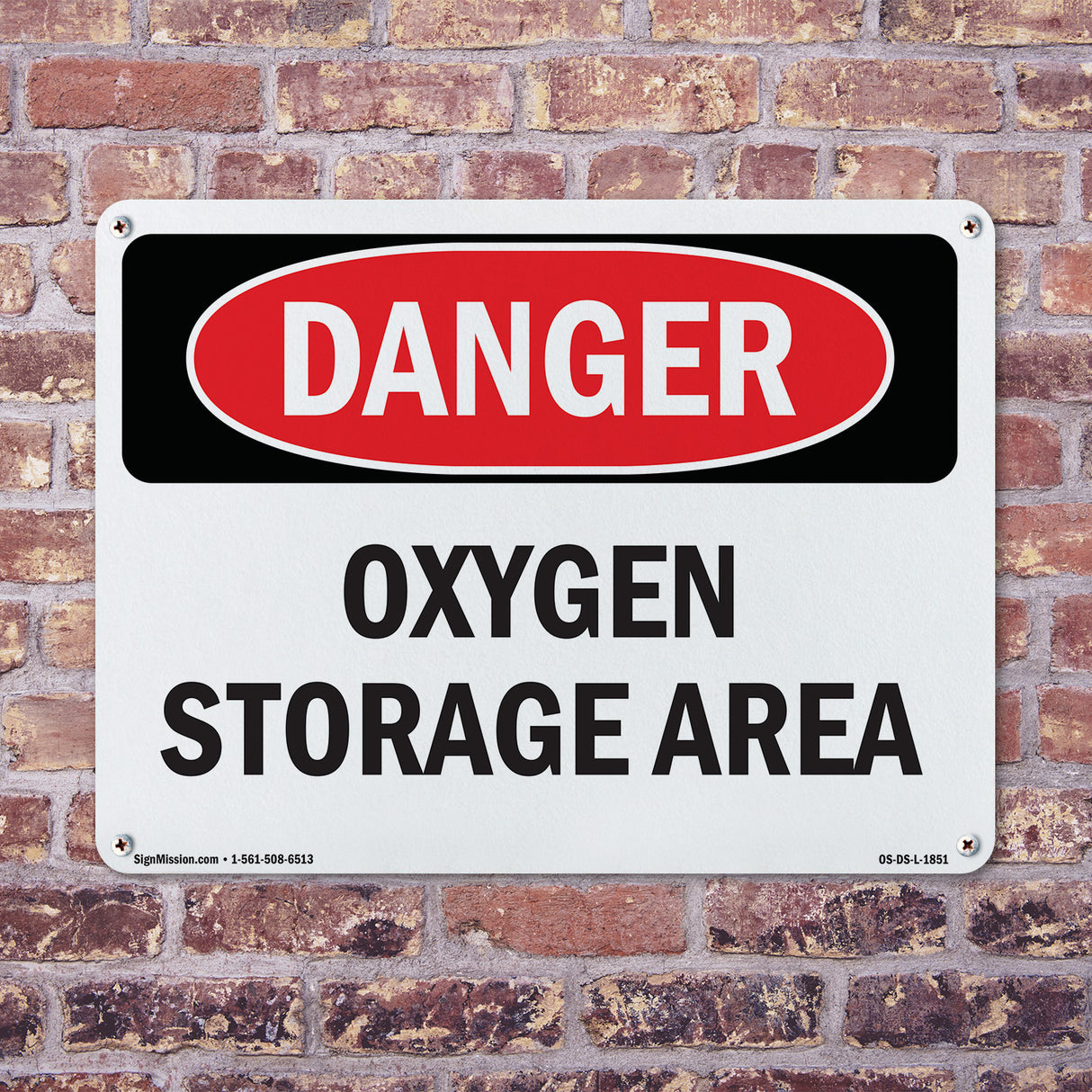 Oxygen Storage Area