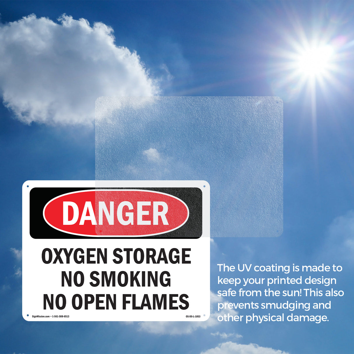 Oxygen Storage No Smoking No Open Flames