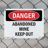 Abandoned Mine Keep Out