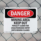 Mining Area Keep Out