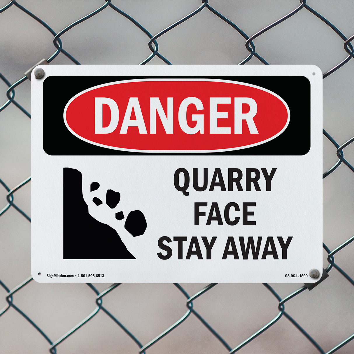 Quarry Face Stay Away