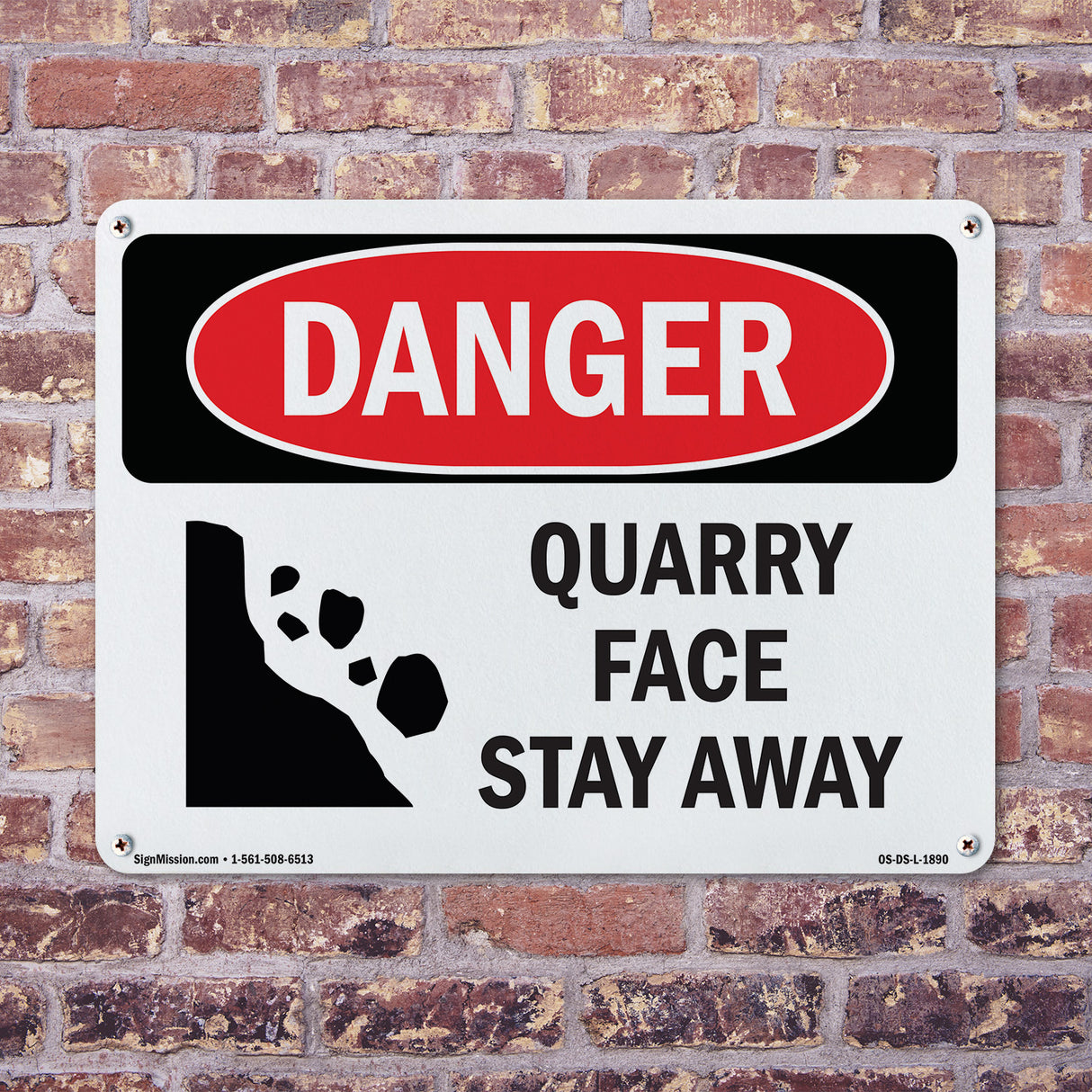 Quarry Face Stay Away