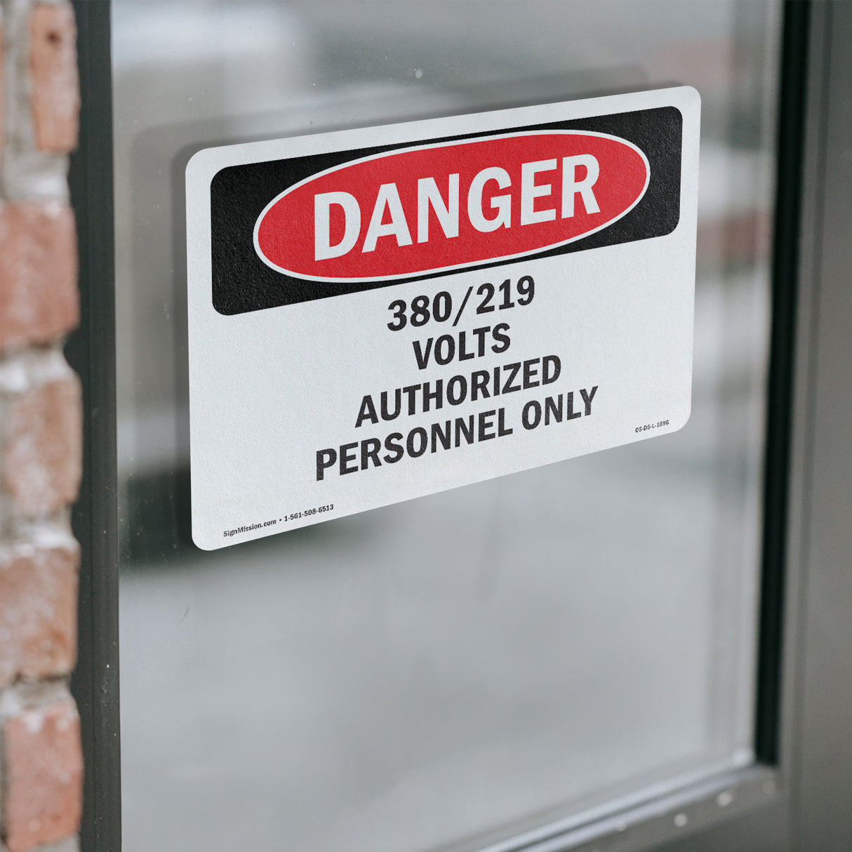 380 219 Volts Authorized Personnel Only