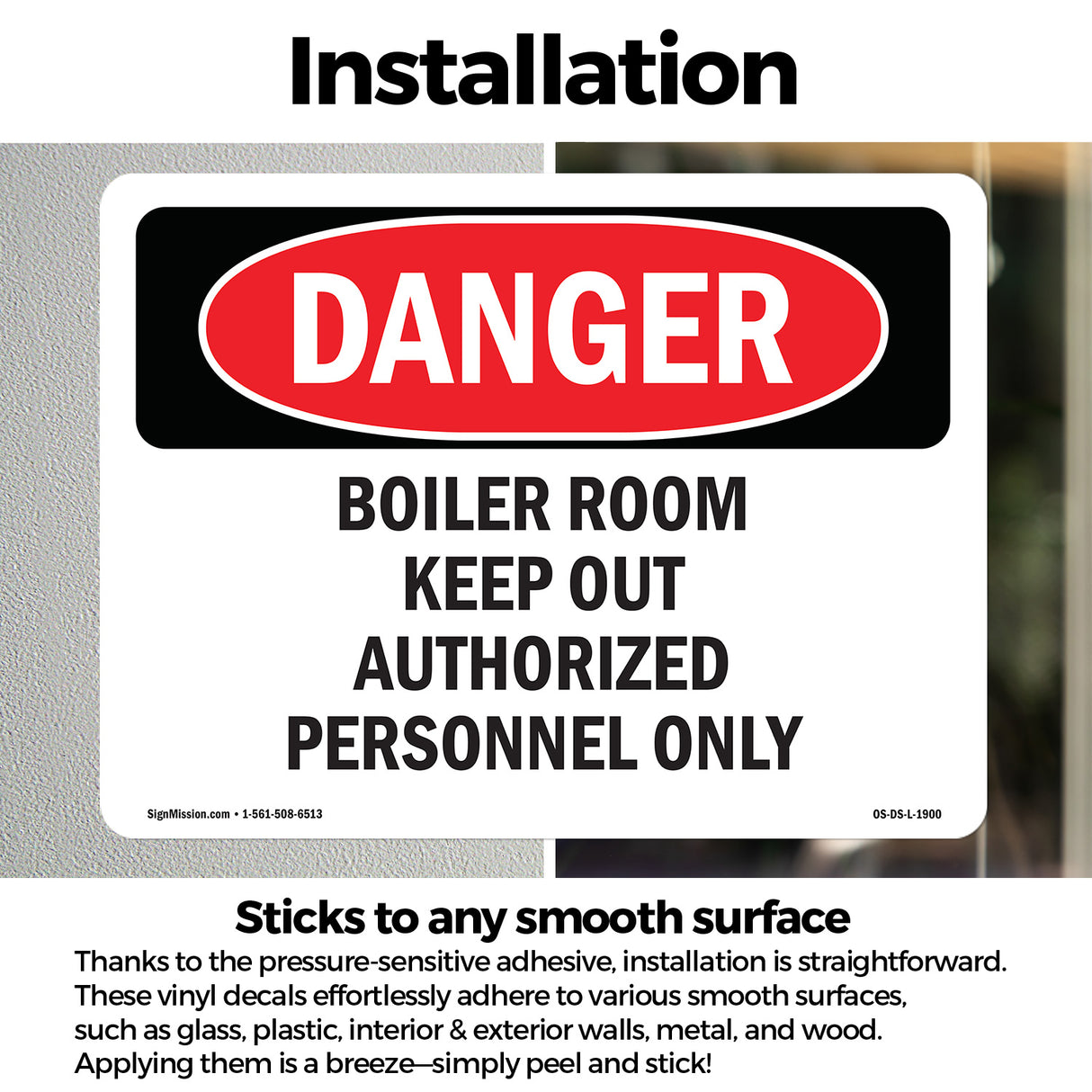Boiler Room Keep Authorized Personnel