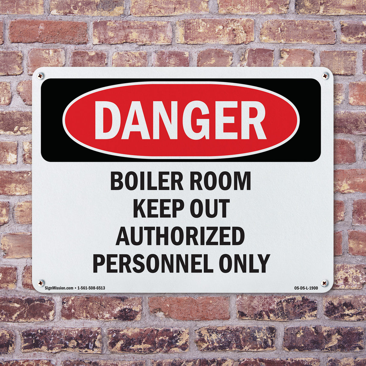 Boiler Room Keep Authorized Personnel