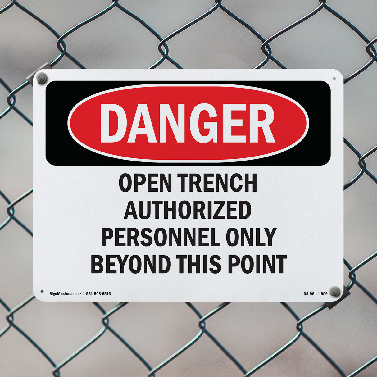 Open Trench Authorized Personnel Only