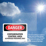 Contamination Control Area Authorized