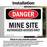 Mine Site Authorized Access Only