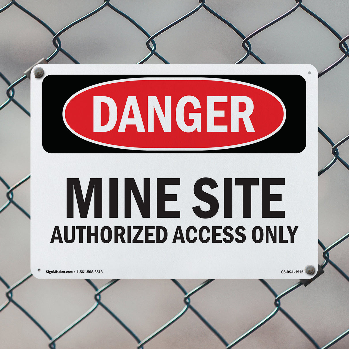 Mine Site Authorized Access Only