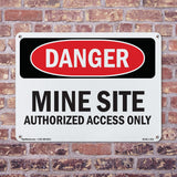 Mine Site Authorized Access Only