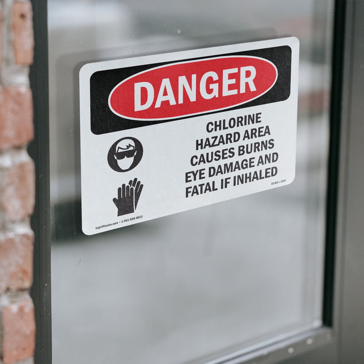 Portrait Chlorine Hazard