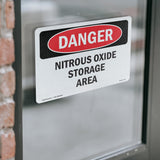 Nitrous Oxide Storage Area