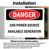 2nd Power Source Available Generator