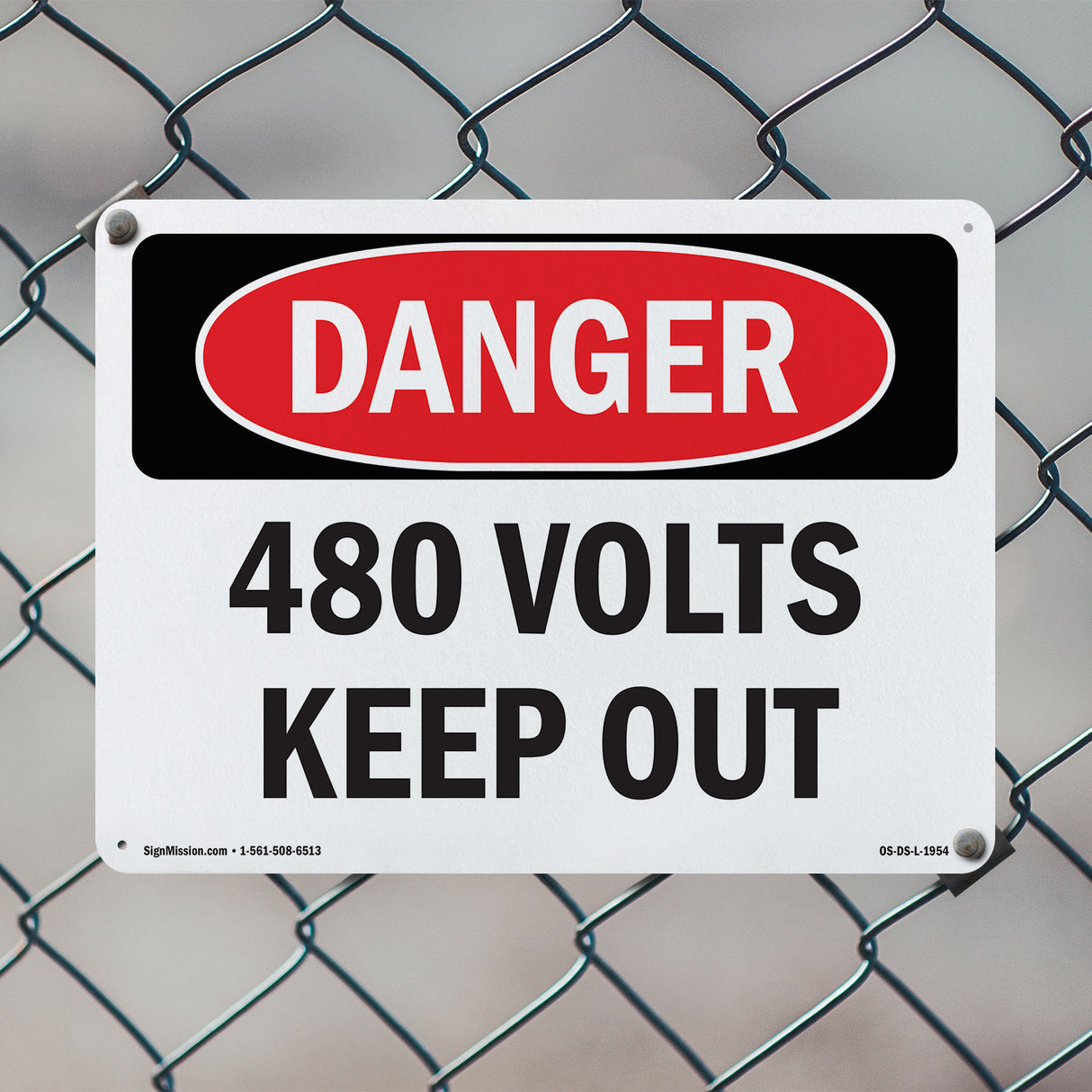 480 Volts Keep Out