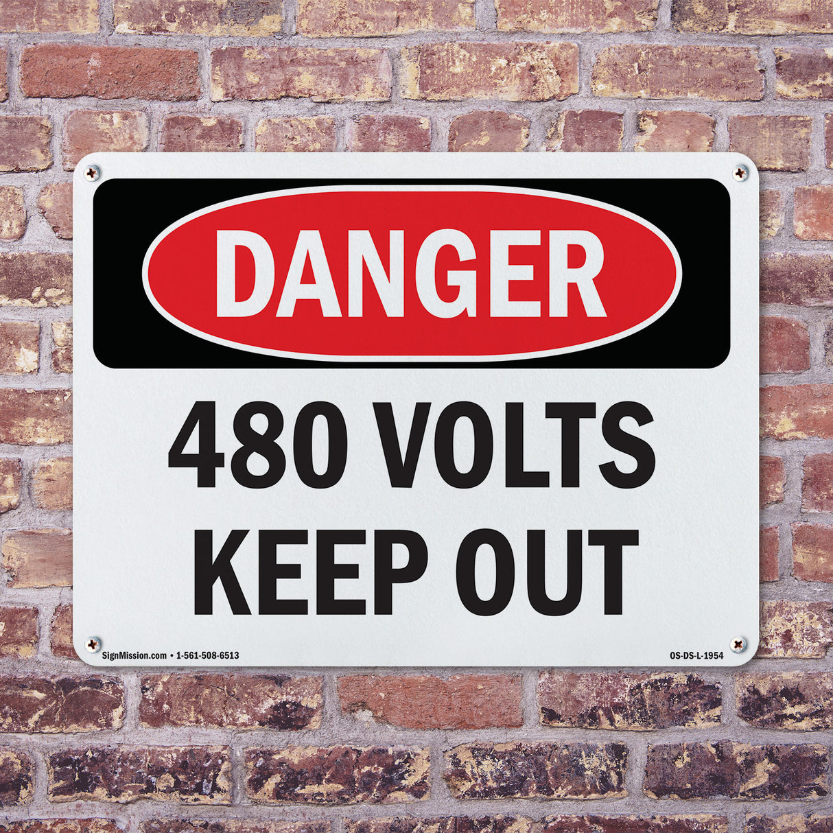480 Volts Keep Out