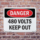 480 Volts Keep Out