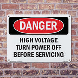 High Voltage Turn Power Off Before