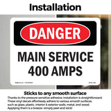 Main Service 400 Amps