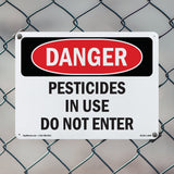 Pesticides In Use Do Not Enter