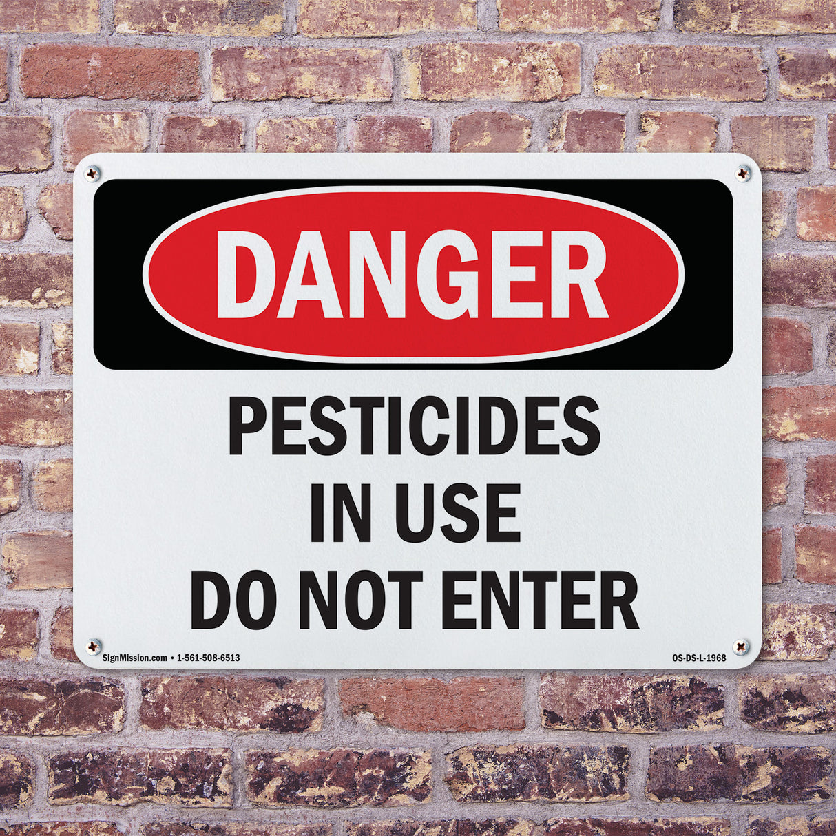 Pesticides In Use Do Not Enter