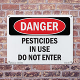Pesticides In Use Do Not Enter
