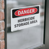 Herbicide Storage Area