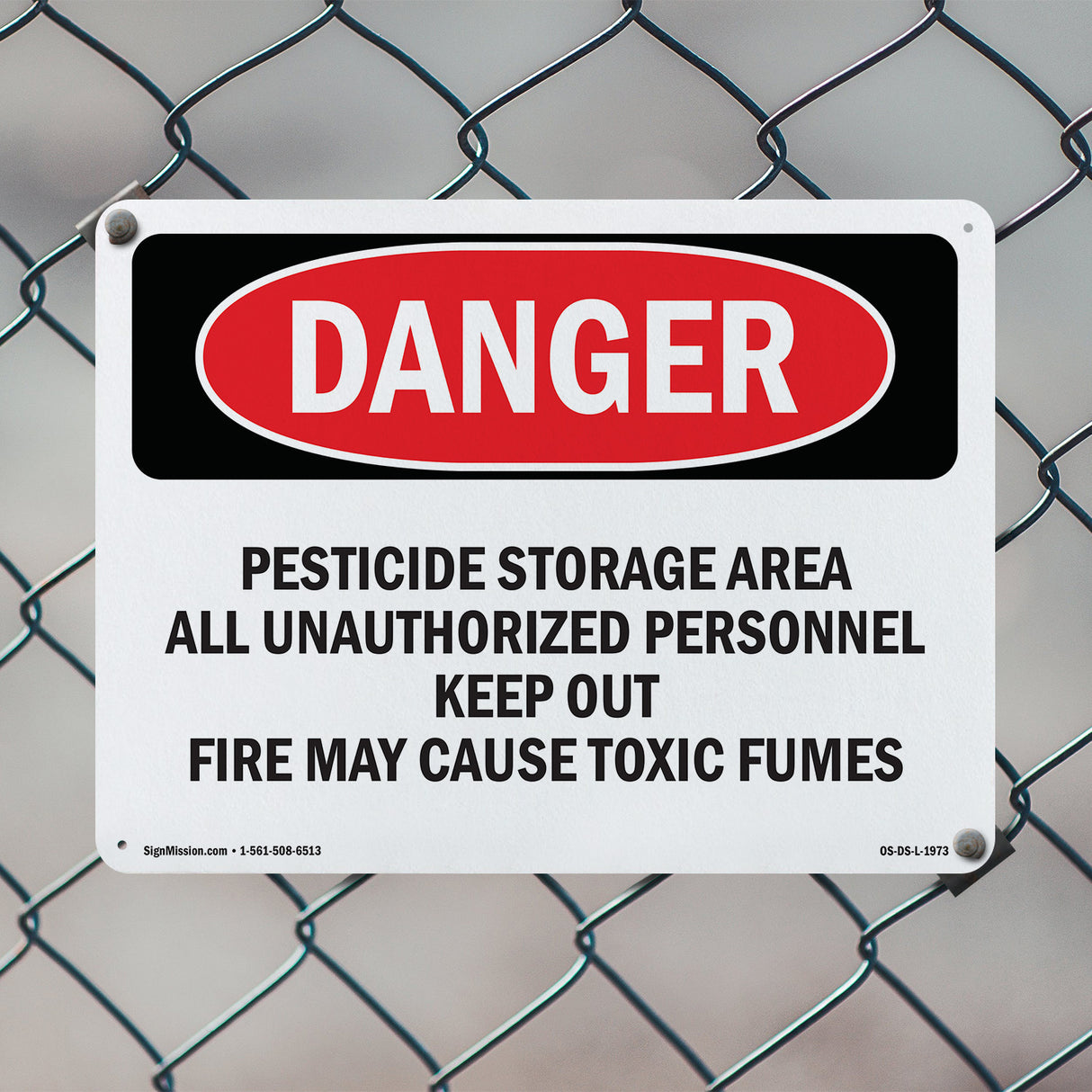 Pesticide Storage Area All Unauthorized