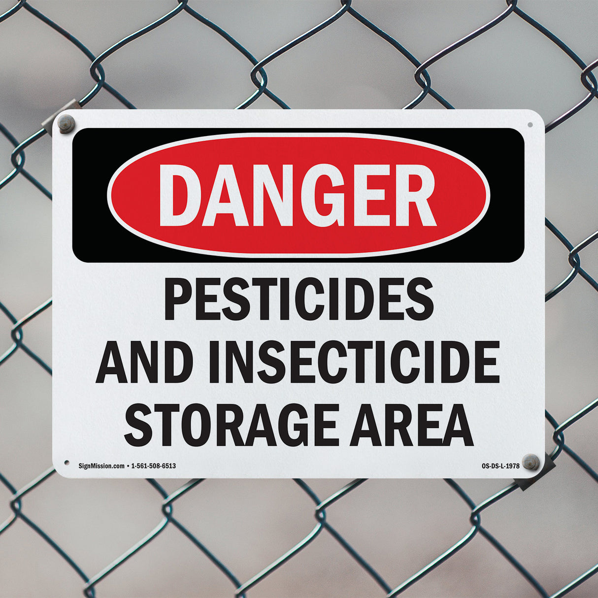 Pesticides And Insecticide Storage Area