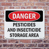 Pesticides And Insecticide Storage Area