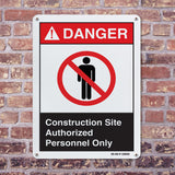 Construction Site Authorized Personnel Only