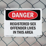Registered Sex Offender Lives In This Area