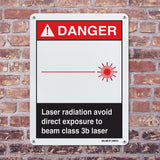 Laser Radiation Avoid Direct Exposure To Beam Class 3b Laser