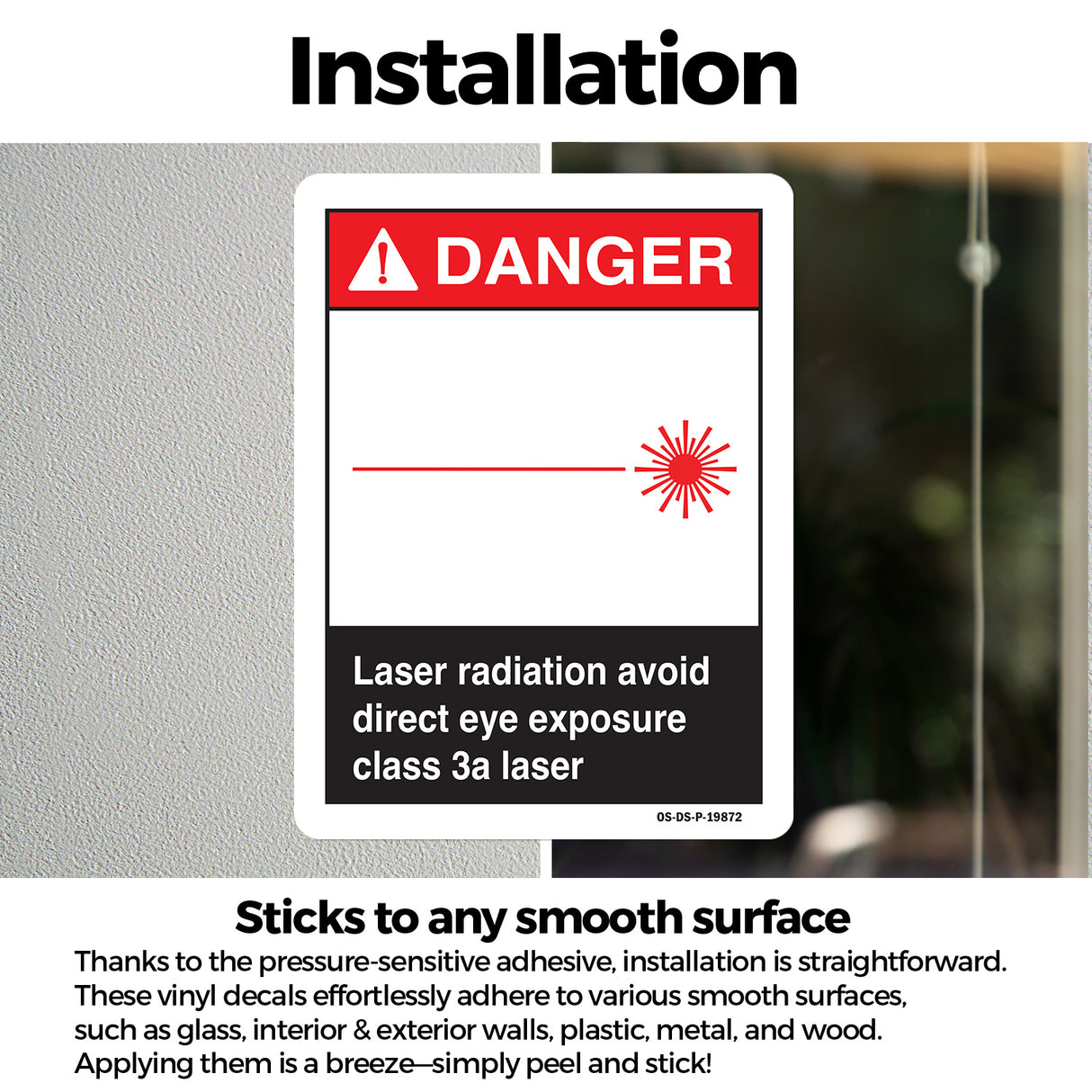 Laser Radiation Avoid Direct Eye Exposure Class 3a Laser