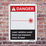 Laser Radiation Avoid Direct Eye Exposure Class 3a Laser