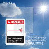 Laser Radiation Avoid Direct Eye Exposure Class 3a Laser