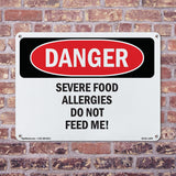 Severe Food Allergies Do Not Feed Me!