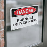 Flammable Empty Cylinders