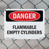 Flammable Empty Cylinders