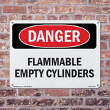 Flammable Empty Cylinders