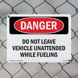 Do Not Leave Vehicle Unattended While