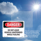 Do Not Leave Vehicle Unattended While