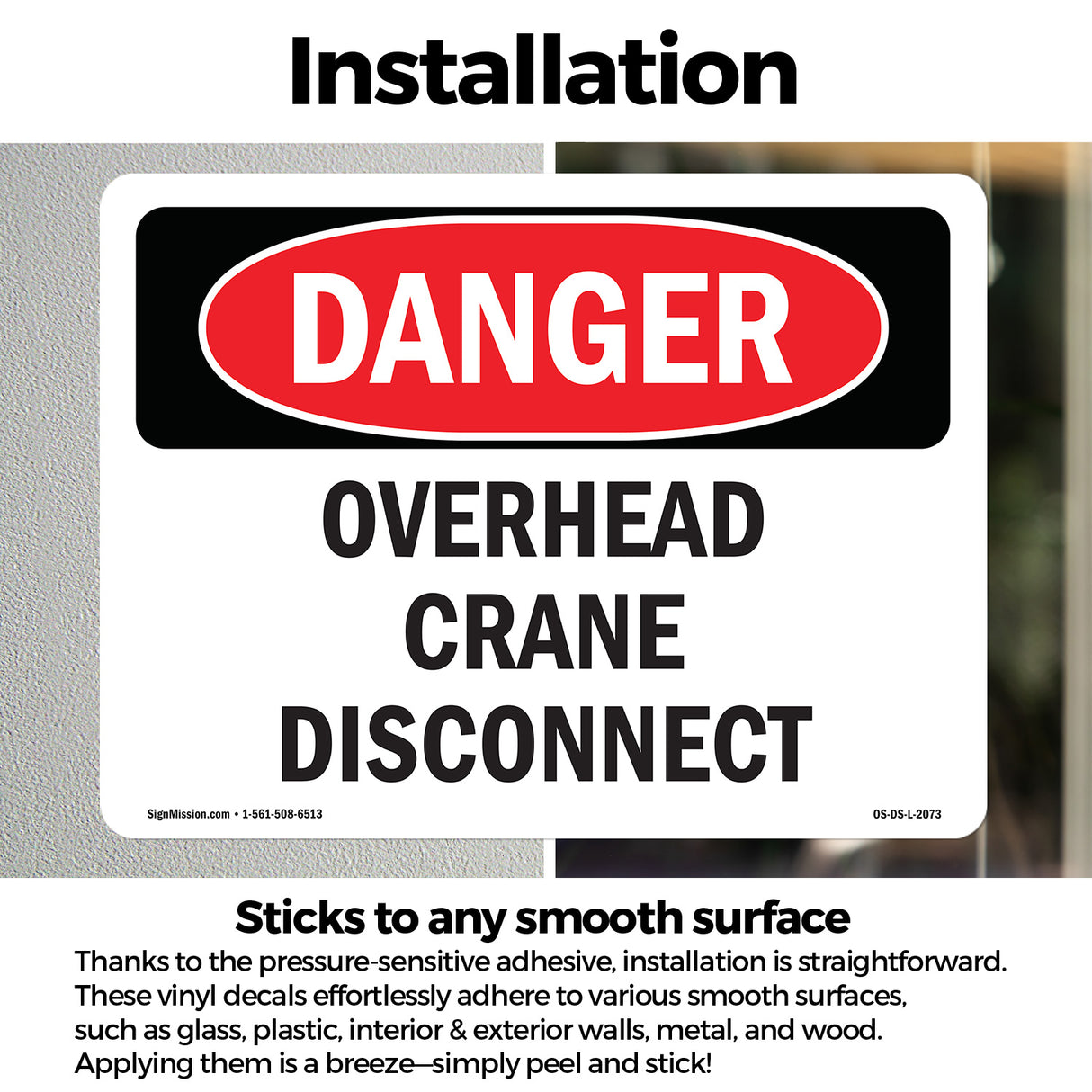 Overhead Crane Disconnect