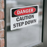 Caution Step Down